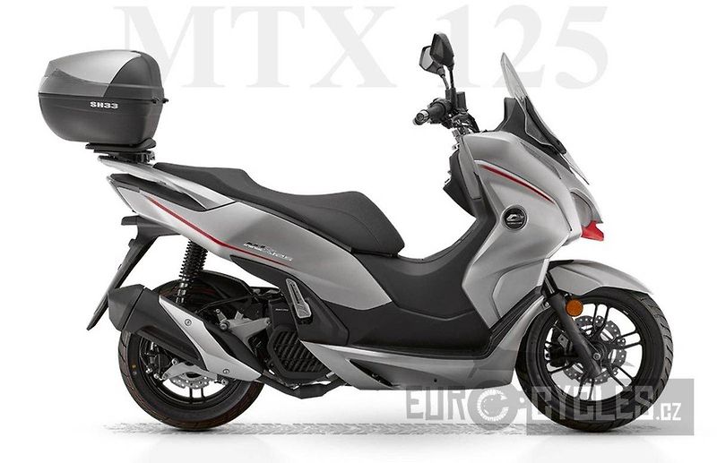 QJ Motor (2026) MTX 125 Hybrid + top box - fotka 16 z 25
