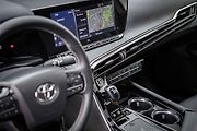 Prezentace vozidla Toyota Mirai, prvního auta na vodíkový pohon v ČR, které bude poprvé k vidění na Moravě, 19. srpna 2021 v Ostravě.