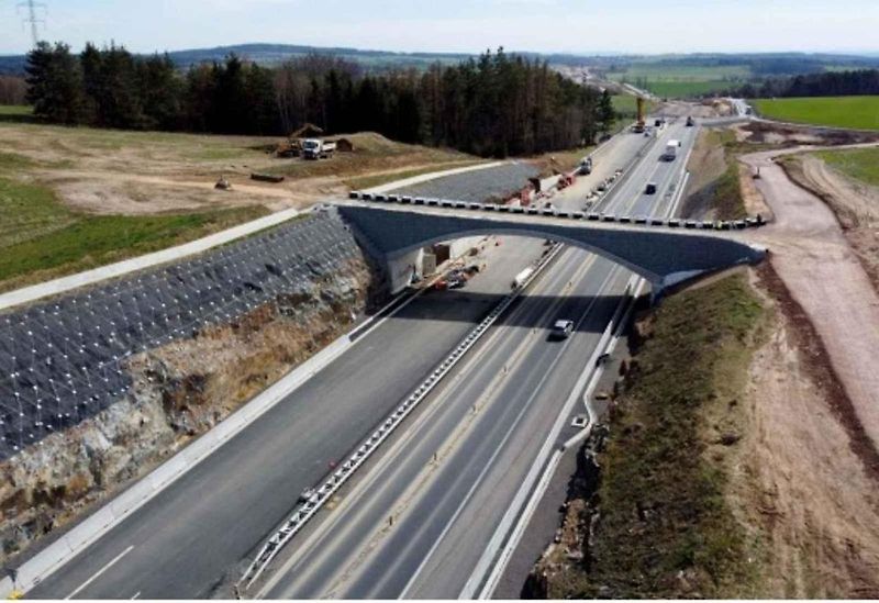 Dostavba dálnice D4 - červen 2024.