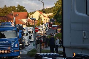Truck show 2025 ve Zlíně, kamiony zaplnily ulici Hradská