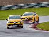 Rychlé Renaulty na Autodromu v Mostě.