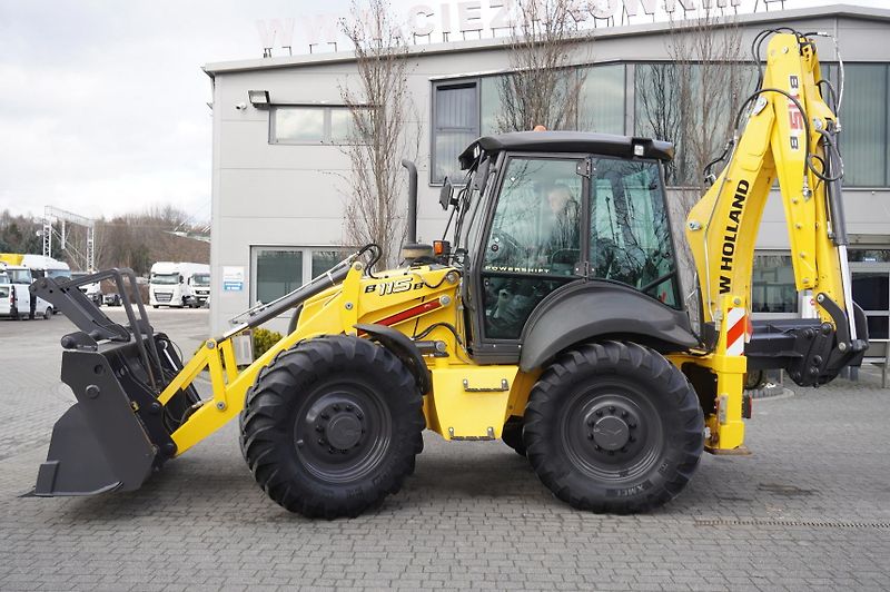 New Holland (2020) B115B backhoe loader / 4600 MT - fotka 15 z 24
