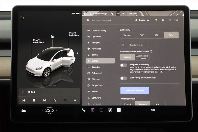 Tesla Model Y (2022) RWD LFP 60kWh, SoH 96% - fotka 15 z 21