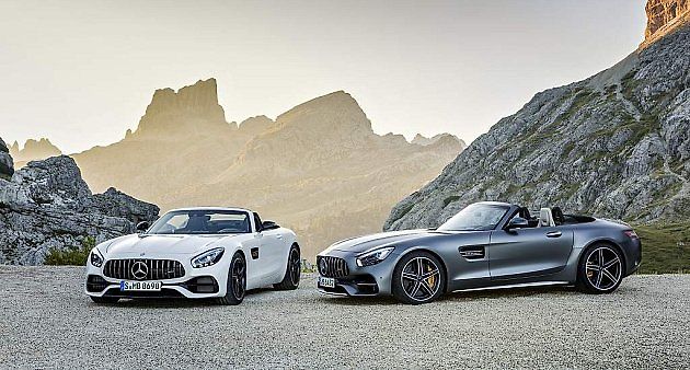 Mercedes-AMG GT Roadster a GT C Roadster.