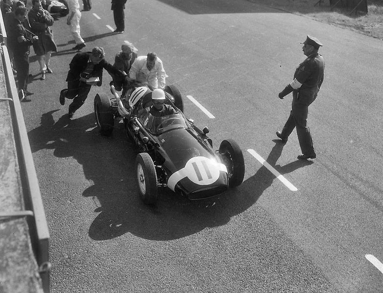 Copper T51 Climax F1, na kterém Jack Brabham v roce 1959 získal první titul mistra světa.