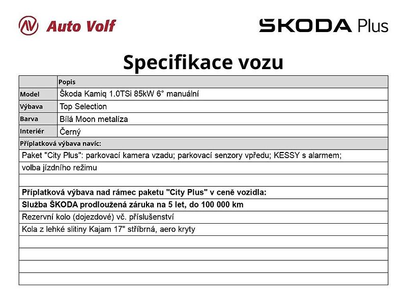 Škoda Kamiq Top Selection 1.0TSI 85 kW - fotka 2 z 33