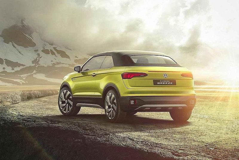 Koncept Volkswagen T-Cross Breeze.