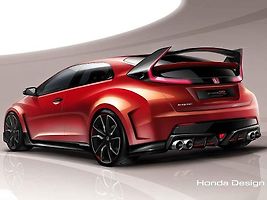 Honda Civic Type R.