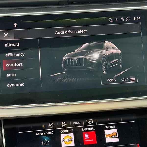 Audi Q8 (2023) Vzduch, Metrix, panorama - fotka 11 z 27