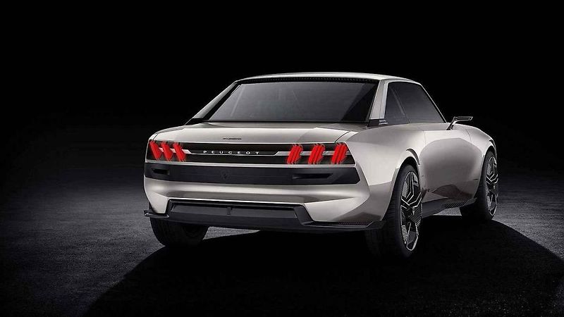 Koncepční vůz Peugeto E-Legend