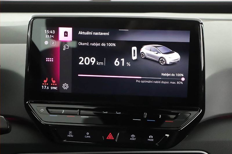 Volkswagen ID.3 (2021) Pro Perf. (62 kWh), SoH 89% - fotka 18 z 21
