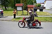 Historická vozidla a motorky projely v sobotu Českým lesem v rámci vyjížďky zvané Po pašeráckých stezkách.