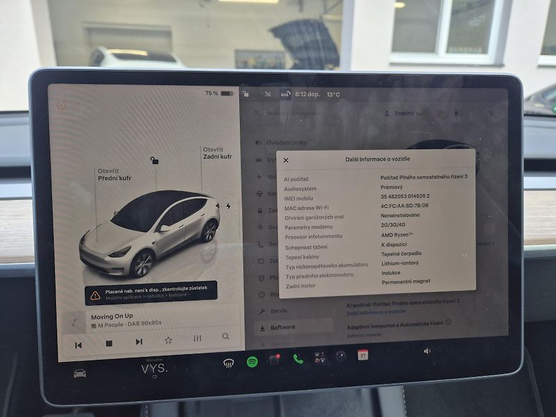 Tesla Model Y ZAMLUVENO ! - fotka 6 z 7