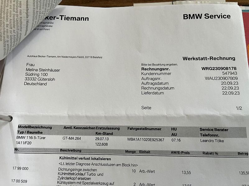 BMW Řada 1 (2013) 116 i SPORT Xenony - fotka 20 z 23