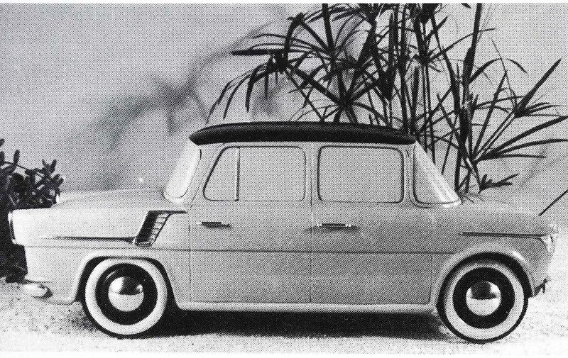 Jeden z designových návrhů projekt Škoda NOV