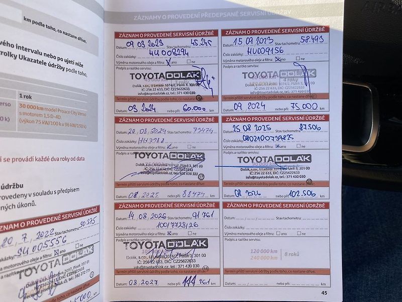 Toyota ProAce City Verso 1.2iT, ČR, Family L2, automat - fotka 19 z 19