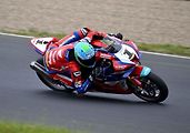 Florian Alt jezdící s Hondou CBR 1000 RR-R.