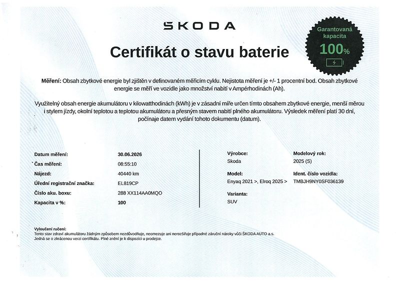 Škoda Enyaq (2024) Sportline 85 210 kW / 82 kWh - fotka 6 z 29