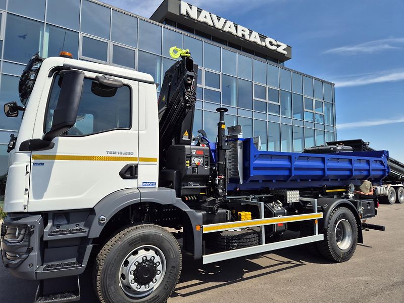 MAN TGM 18.290 4×4 RUKA A KONTEJNER  - fotka 3 z 20