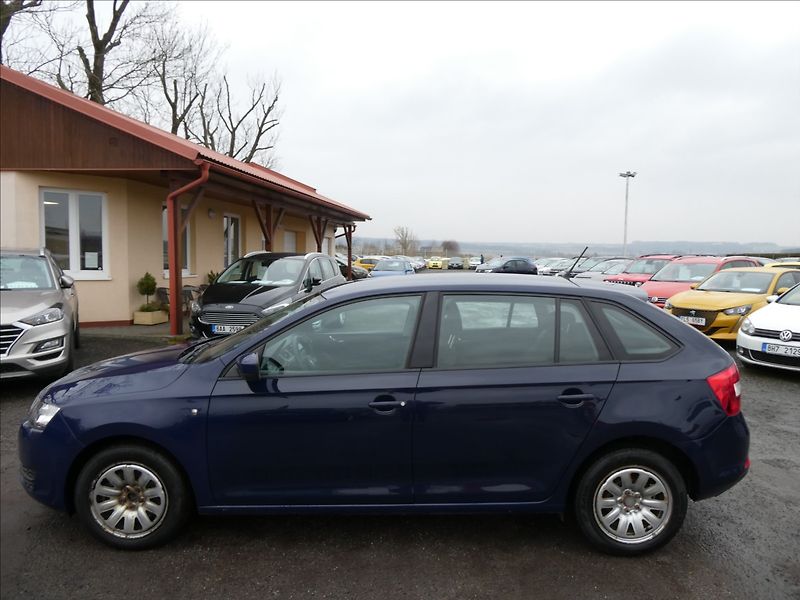 Škoda Rapid 1,6 TDi 66kW 2x kola,klima,ČR - fotka 6 z 37