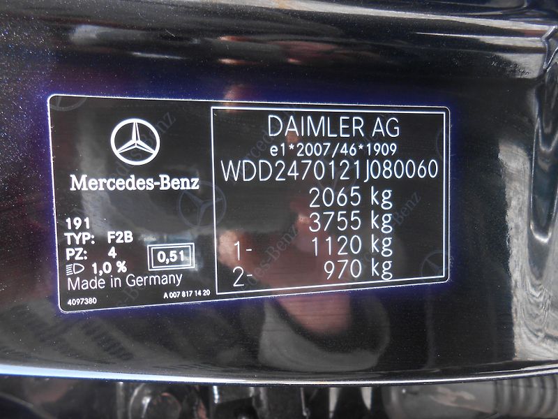 Mercedes-Benz Třídy B 2.0D AUTOMAT,AMG Paket,66TKm!! - fotka 2 z 42