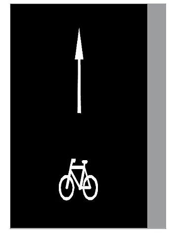 Jízdní pruh pro cyklisty, zdroj: se svolením Ministerstva dopravy ČR
