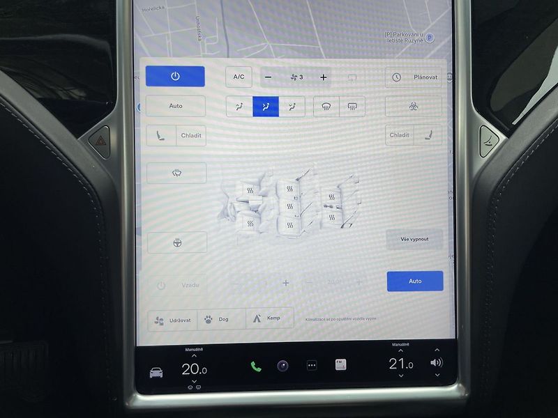 Tesla Model X 90D AWD, 7míst, tažné zařízení - fotka 18 z 43