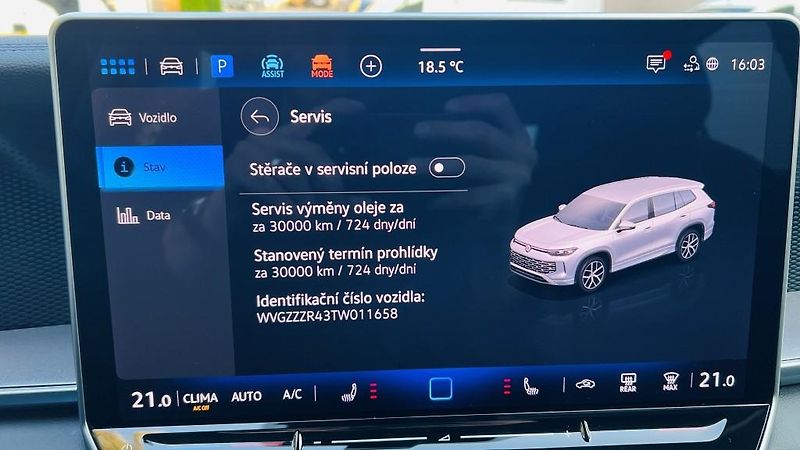 Volkswagen Tayron (2025) 1.5 eTSI 110 kW DSG7 7míst  - fotka 38 z 55