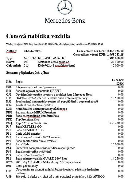 Mercedes-Benz GLE 450d 4MATIC - fotka 16 z 18