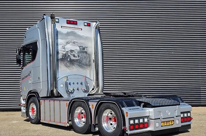 Scania (2023) S 590 V8 6x4 souprava 80t - fotka 3 z 30