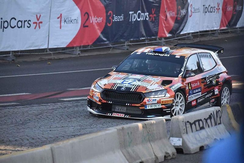 Václav Pech pražský Tipcars Rallysprint vyhrál již po jedenácté