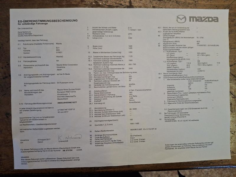 Mazda 2 1.5 benzin Rezervace - fotka 44 z 46