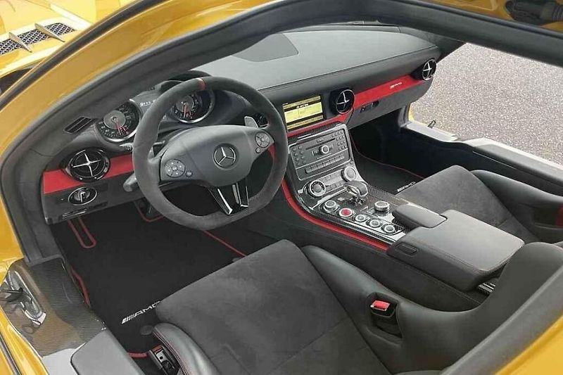 Mercedes-Benz SLS AMG Black Series.
