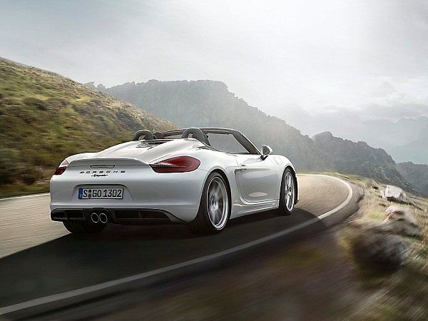 Porsche Boxster Spyder.