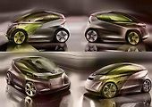 Návrh městského vozu budoucnosti vytvořil Andre Zabal. Elektrický automobil hledící na životní prostředí dostal jméno Škoda GIRAsole.