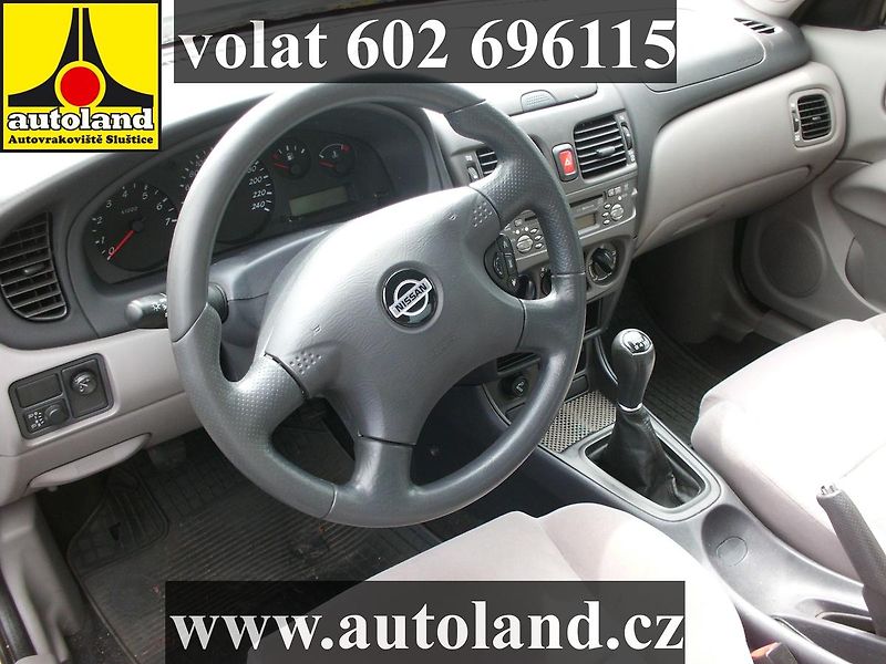 Nissan Almera (2002) VOLAT 602 696115 - fotka 5 z 7