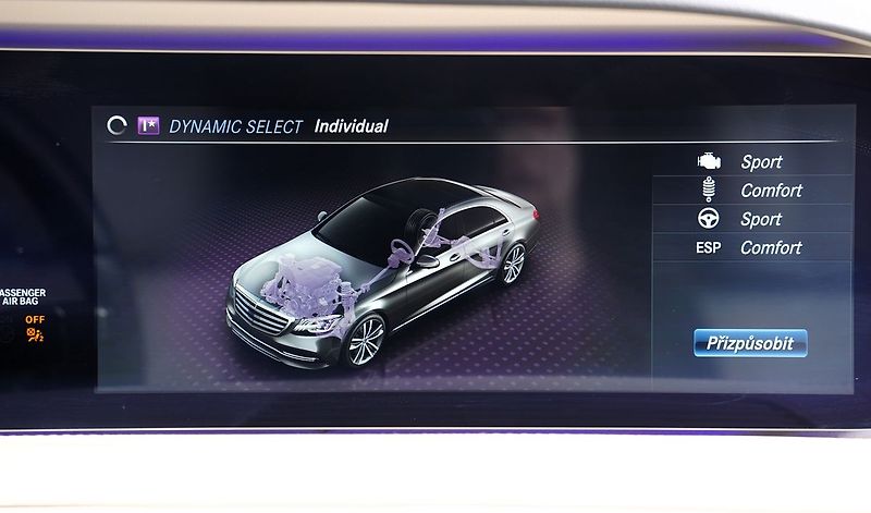 Mercedes-Benz Třídy S S 350d Long 4matic AMG TV - fotka 43 z 50