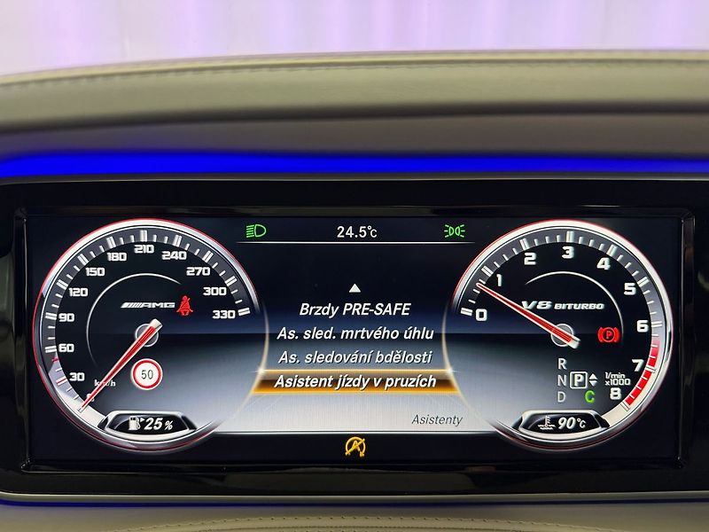 Mercedes-Benz Třídy S V8 4MATIC LONG, WEBASTO, PANOR - fotka 22 z 31
