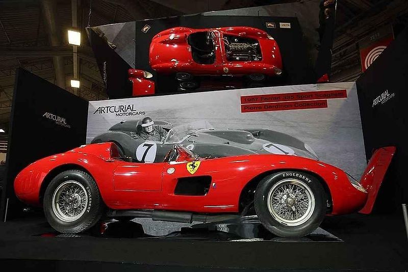 Ferrari 335 S Spider Scaglietti z roku 1957.