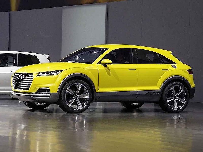 Koncept Audi TT offroad.