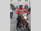 Štědrodenní motorkářská vyjížďka se srazem na Karlově náměstí v Kolíně.