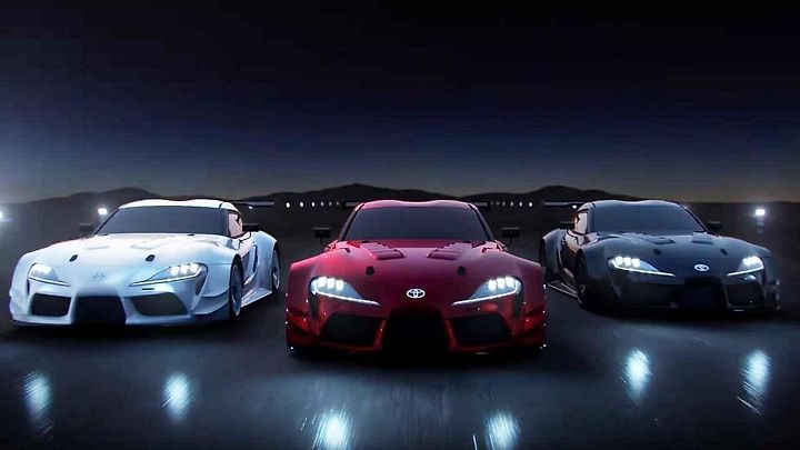 Koncept Toyota GR Supra Racing.