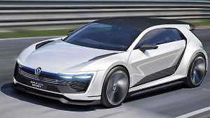Koncept Volkswagen Golf GTE Sport.
