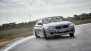 Prozatím maskované BMW M5.