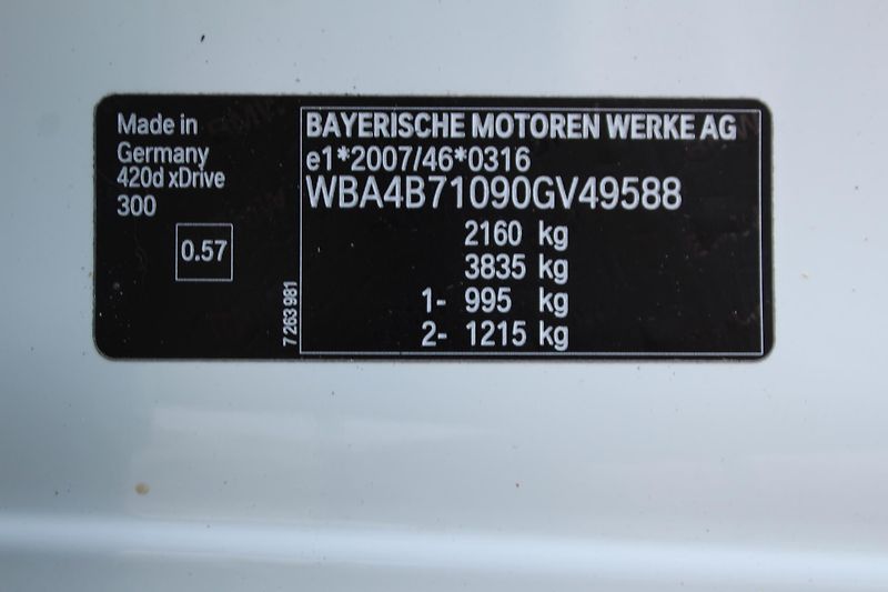 BMW Řada 4 420d xDrive Gran Coupé - fotka 24 z 24