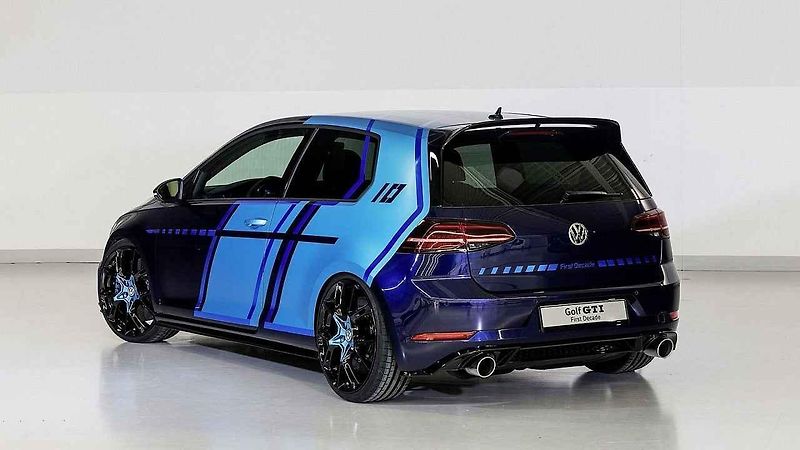 Koncept Volkswagen Golf GTI First Decade.