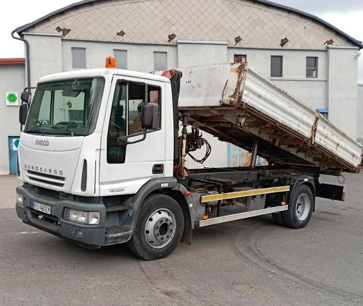 Iveco (2006) 120E21 Eurocargo sklápěč+ruka - fotka 4 z 11