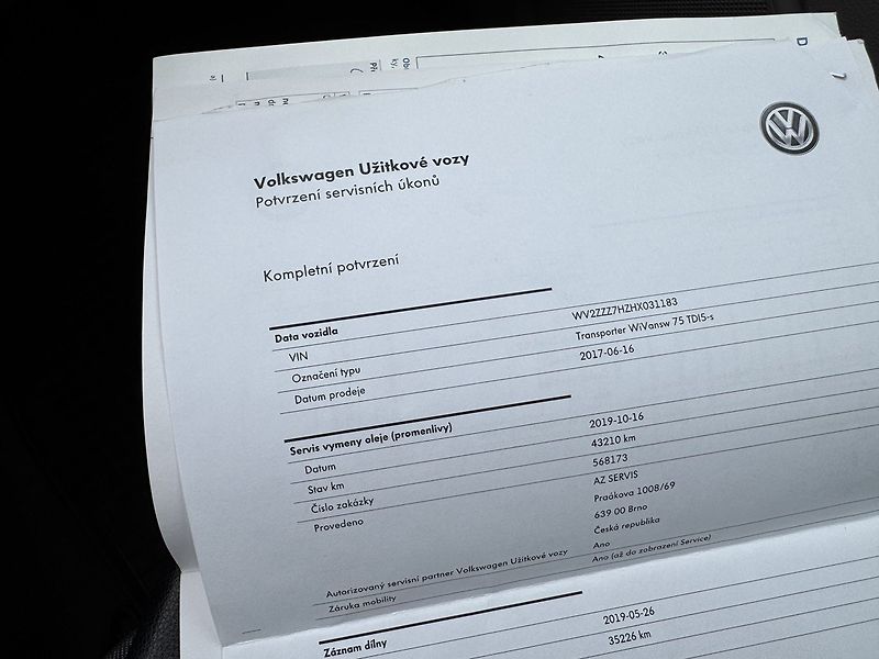 Volkswagen Transporter (2017) 2.0 TDi Tažné Senzory Tempomat - fotka 31 z 44