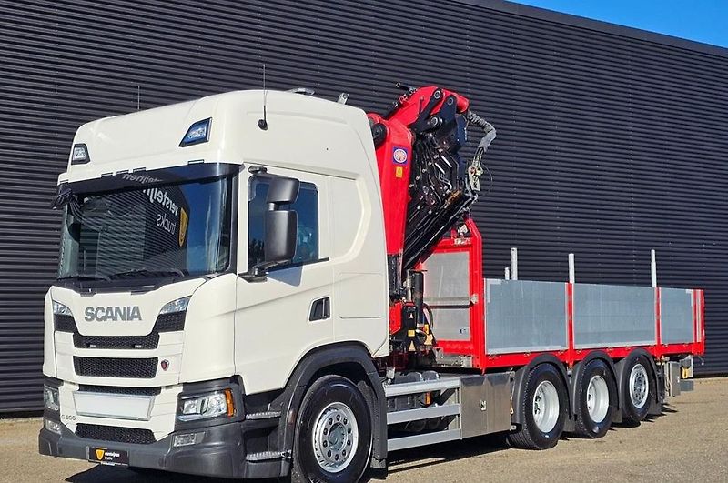 Scania (2019) 500 8x4 valník + HR EURO 6 - fotka 9 z 24