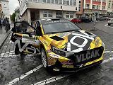 Start 58. ročníku Rallye Šumava na náměstí v Klatovech
